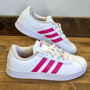 Adidas Grand Court Shoes Girls Sneaker 💞  Size 1 💞 Great Condition 💞 Classic